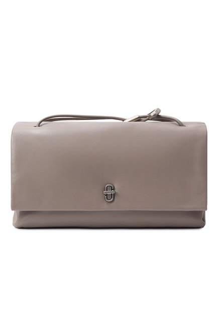 Женская сумка the dual bag large MARC JACOBS (THE) темно-бежевого цвета, арт. 2F4HSH011H04 | Фото 1 (Материал: Натуральная кожа; Автоматизация ТО: Проставлено; Автоматизация состава: Проставлено; Размер: large)