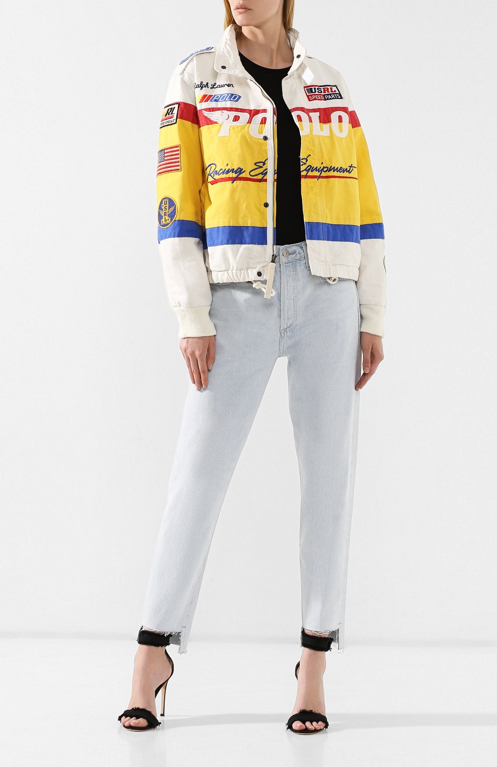 Хлопковый бомбер POLO RALPH LAUREN, арт. 211758565, фото 2