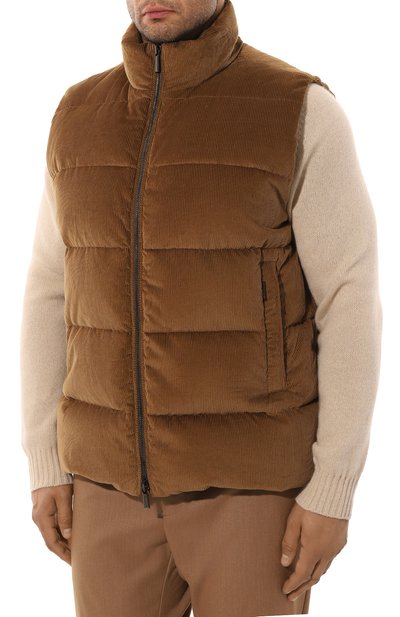 Пуховый жилет vanio-vh из вельвета MOORER, арт. INAV-VH, фото 3