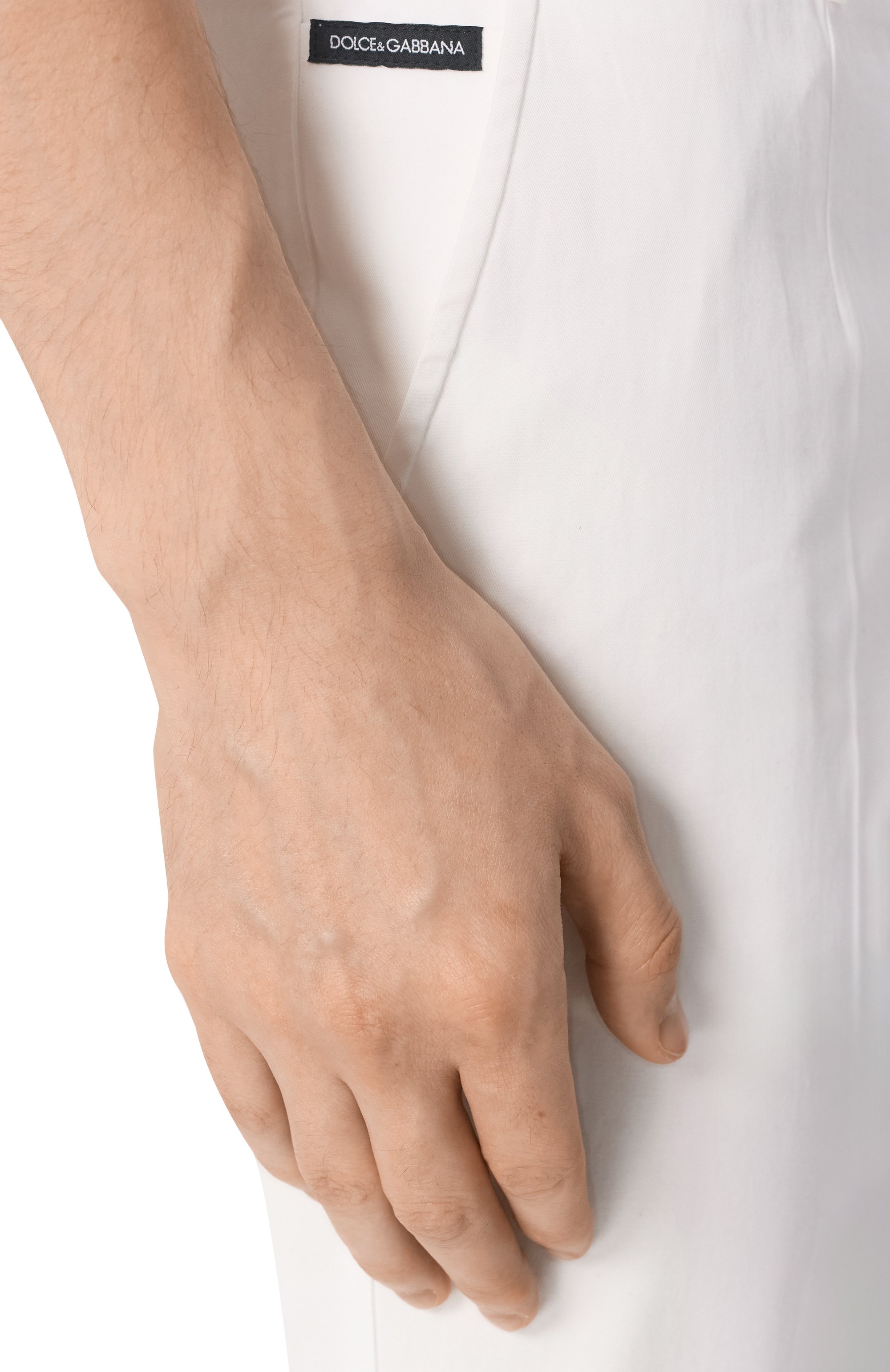 Хлопковые брюки DOLCE & GABBANA, арт. GVB6ET/FUFMJ, фото 5