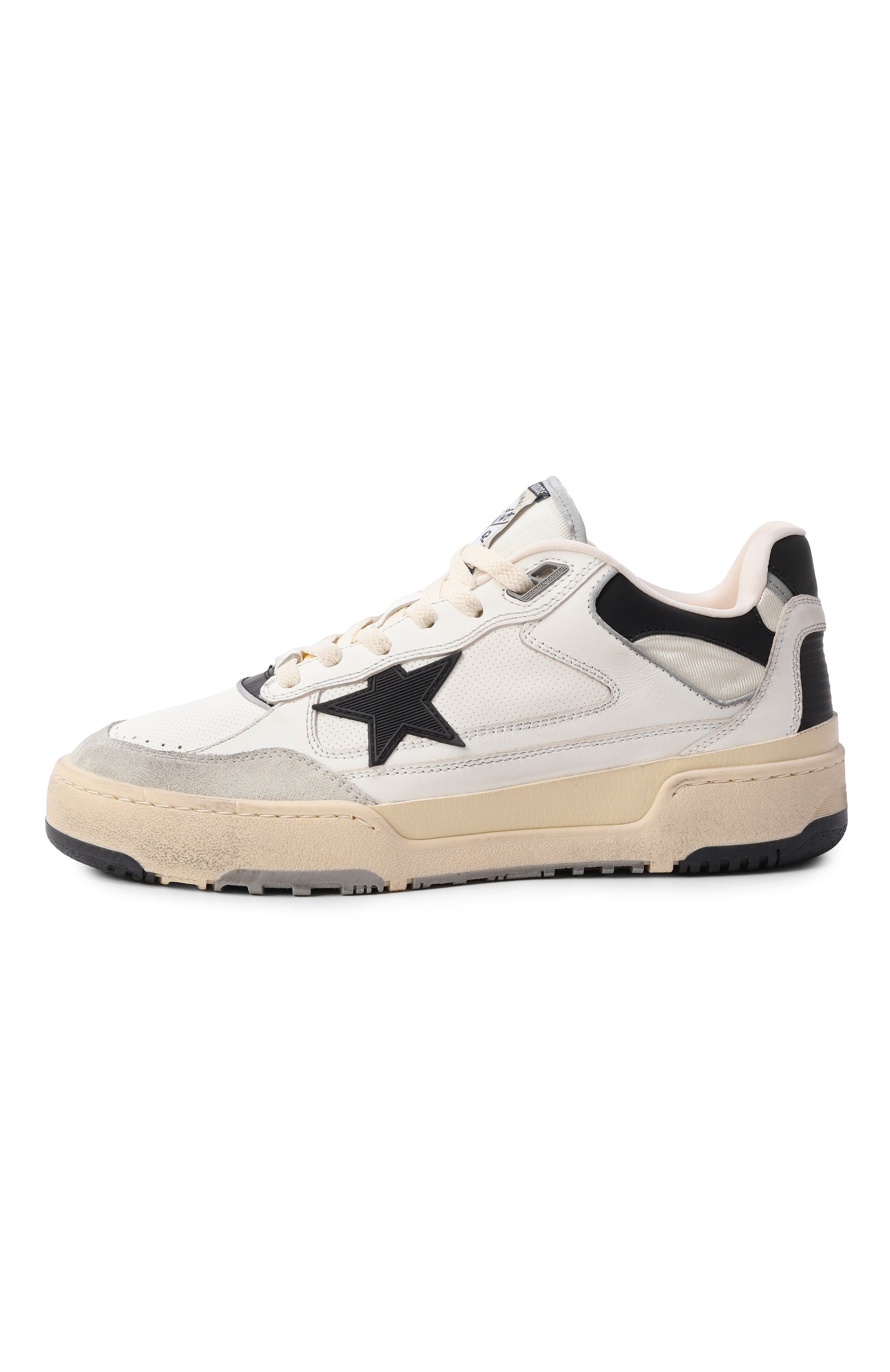 Комбинированные кеды forty2 GOLDEN GOOSE DELUXE BRAND, арт. GMF00630.F005745, фото 4