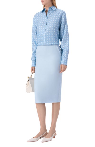 Юбка из кашемира и льна MVST, арт. M26.2PW.S022/F109 BLENDED WS, фото 2