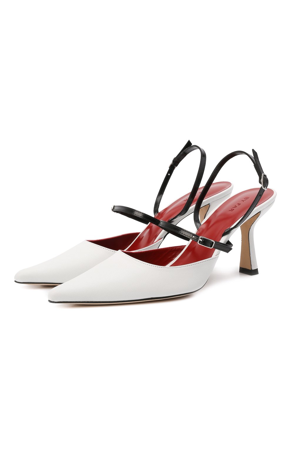 Кожаные туфли tiffany BY FAR, арт. 21CRTIFPWHNAP, фото 1