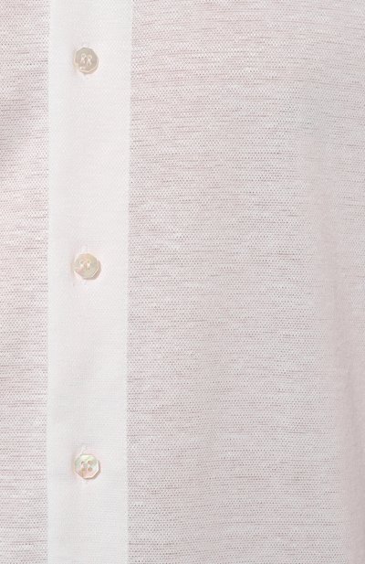 Рубашка из хлопка и льна STEFANO RICCI, арт. CJ006847/TE2301, фото 5