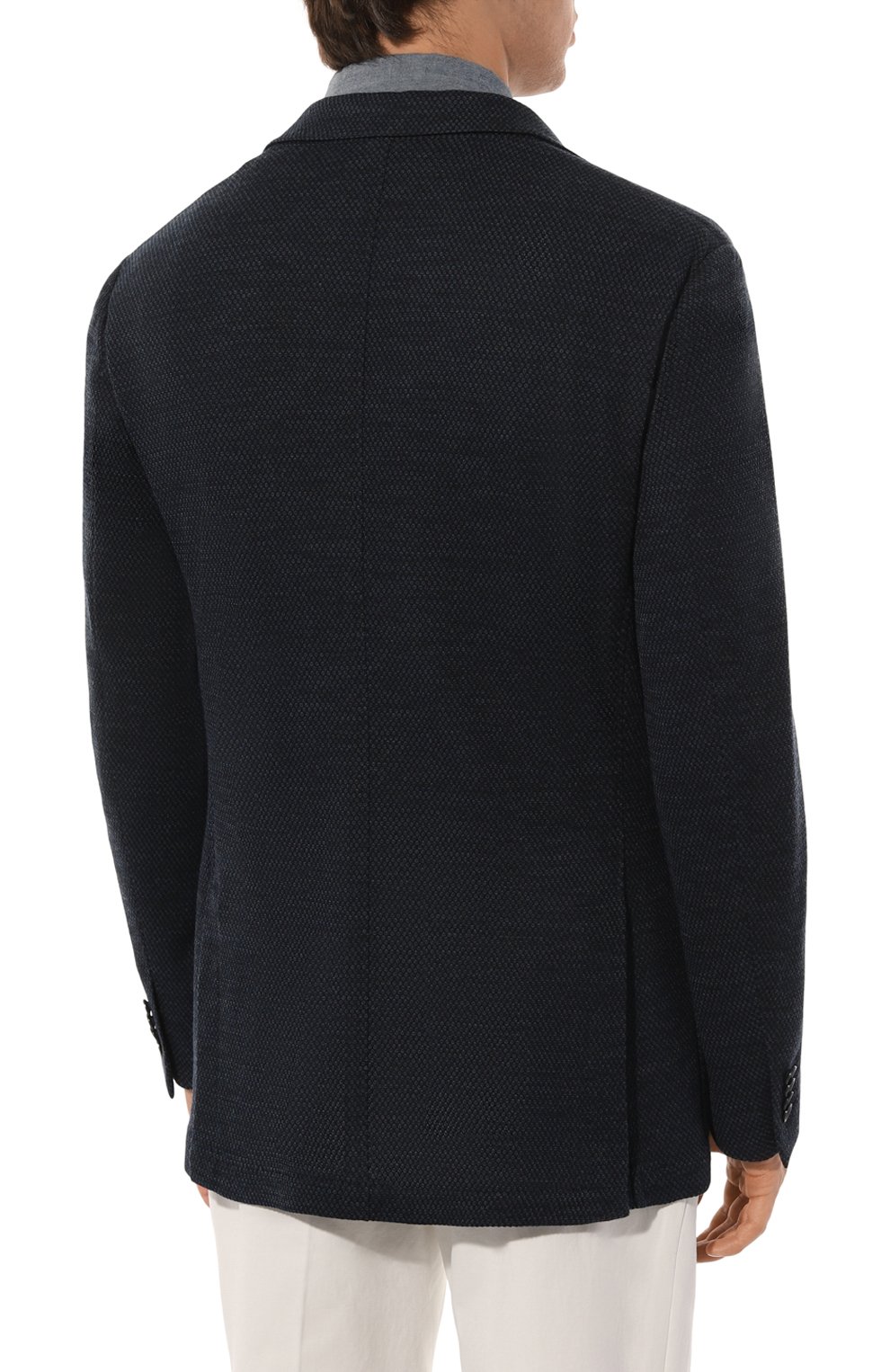 Пиджак из хлопка и шерсти CANALI, арт. J0147/JJ02547, фото 6