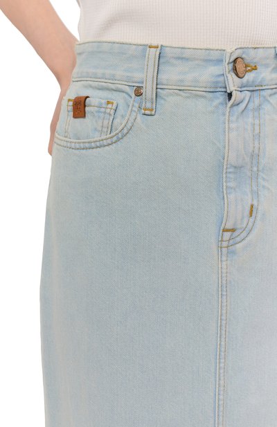 Джинсовая юбка JACOB COHEN, арт. 25E P/JDM_G0032 000 T742A B3, фото 5