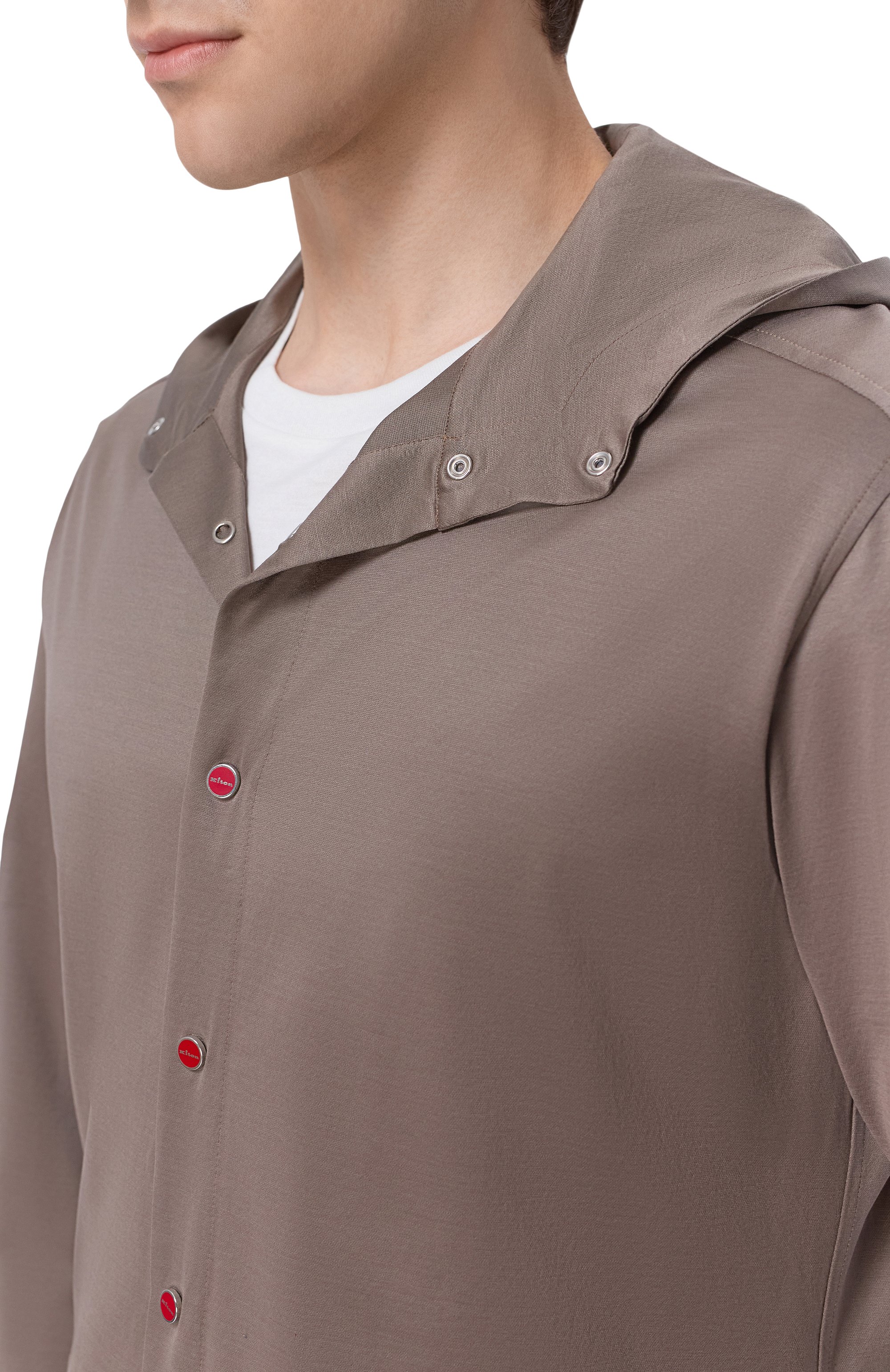 Хлопковая рубашка KITON, арт. UMCPETEH0923413, фото 5