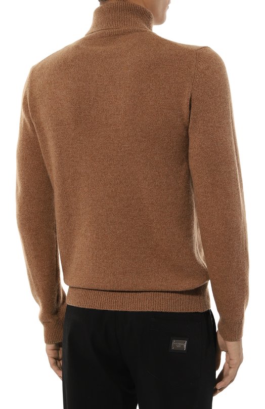 Свитер из кашемира и шерсти Corneliani 94M542-9425178 Коричневый  94M542-9425178 Фото 4
