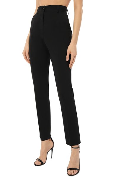 Шерстяные брюки DOLCE & GABBANA, арт. FTAM2T/FUBFT, фото 3