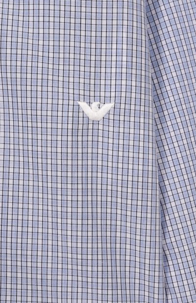 Хлопковая рубашка EMPORIO ARMANI, арт. EB001314/AF20973, фото 3