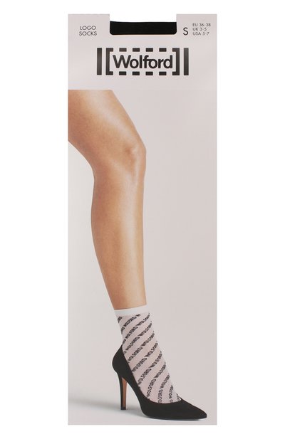 Женские носки logo WOLFORD, арт. 48008
