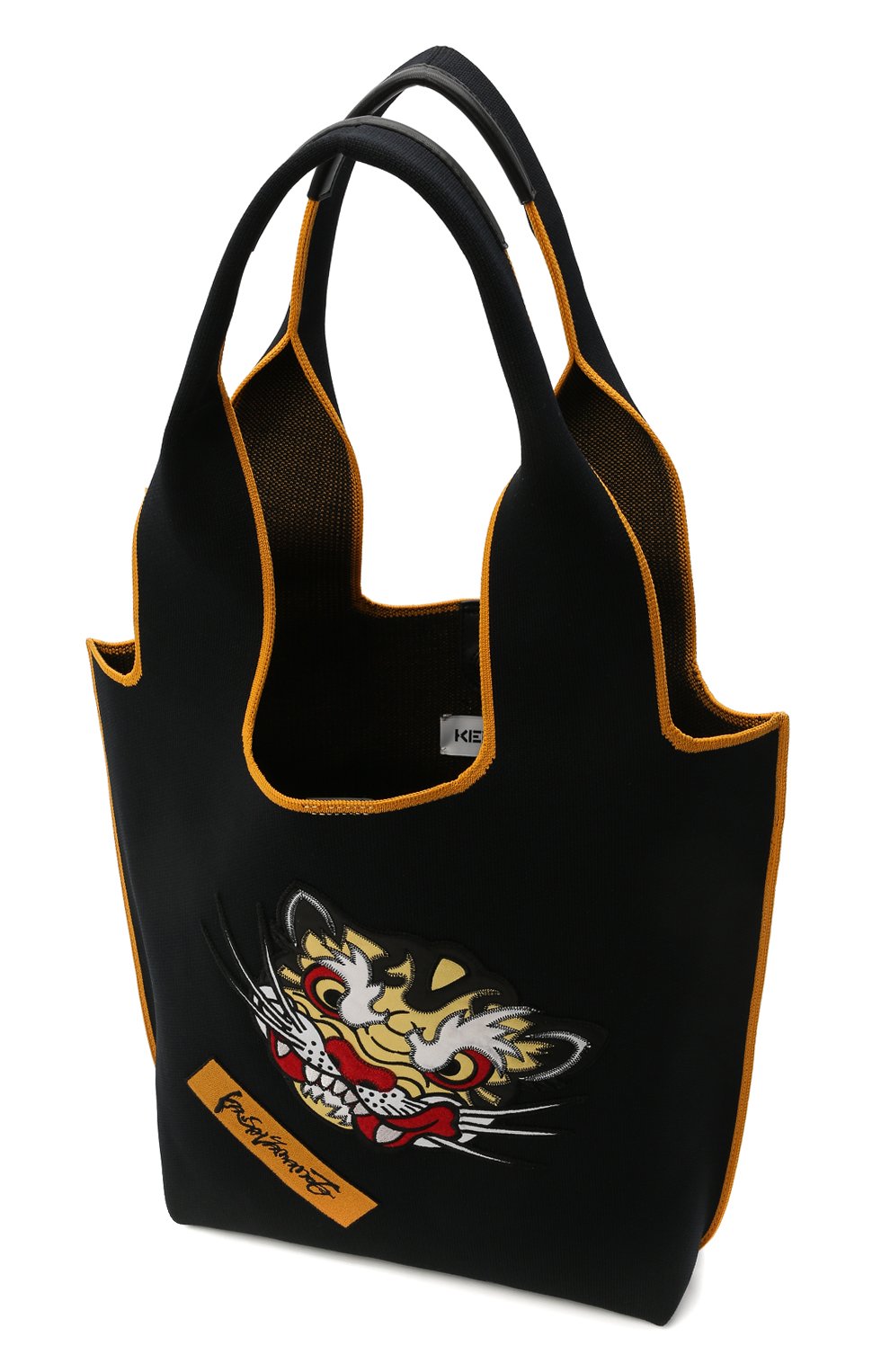 Сумка kansai KENZO черного цвета по цене 35800 руб., арт. FB52SA521F12, фото 4 Сумка kansai KENZO, арт. FB52SA521F12, фото 4