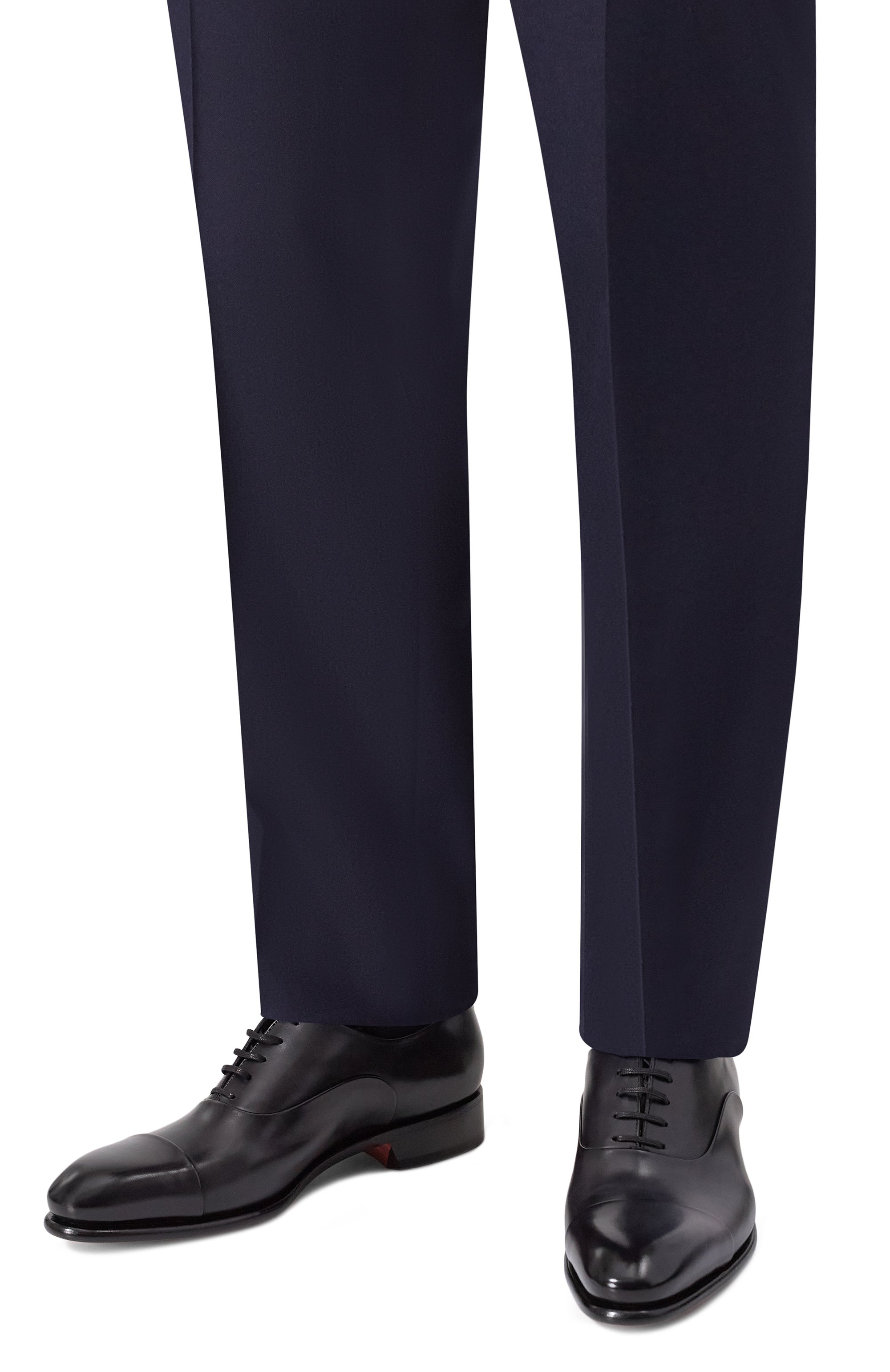 Кожаные оксфорды carter SANTONI, арт. MCCG12621MC1HKLT, фото 3