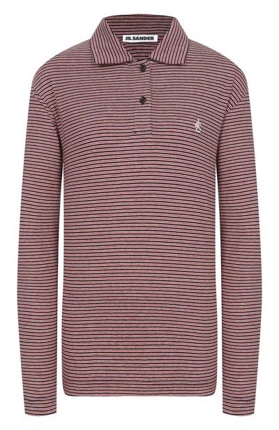 Женское хлопковое поло JIL SANDER, арт. J02GL0126/J20395