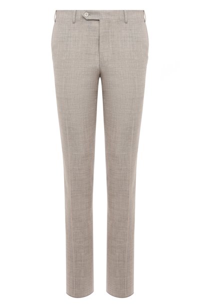 Мужские брюки из шерсти и шелка CANALI, арт. 71019/AE00386