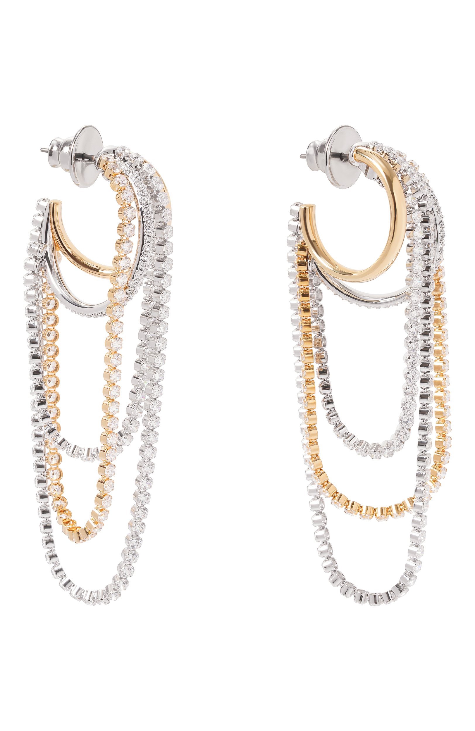 Серьги hyperbola SWAROVSKI разноцветного цвета по цене 53900 руб., арт. 5749368, фото 3 Серьги hyperbola SWAROVSKI, арт. 5749368, фото 3