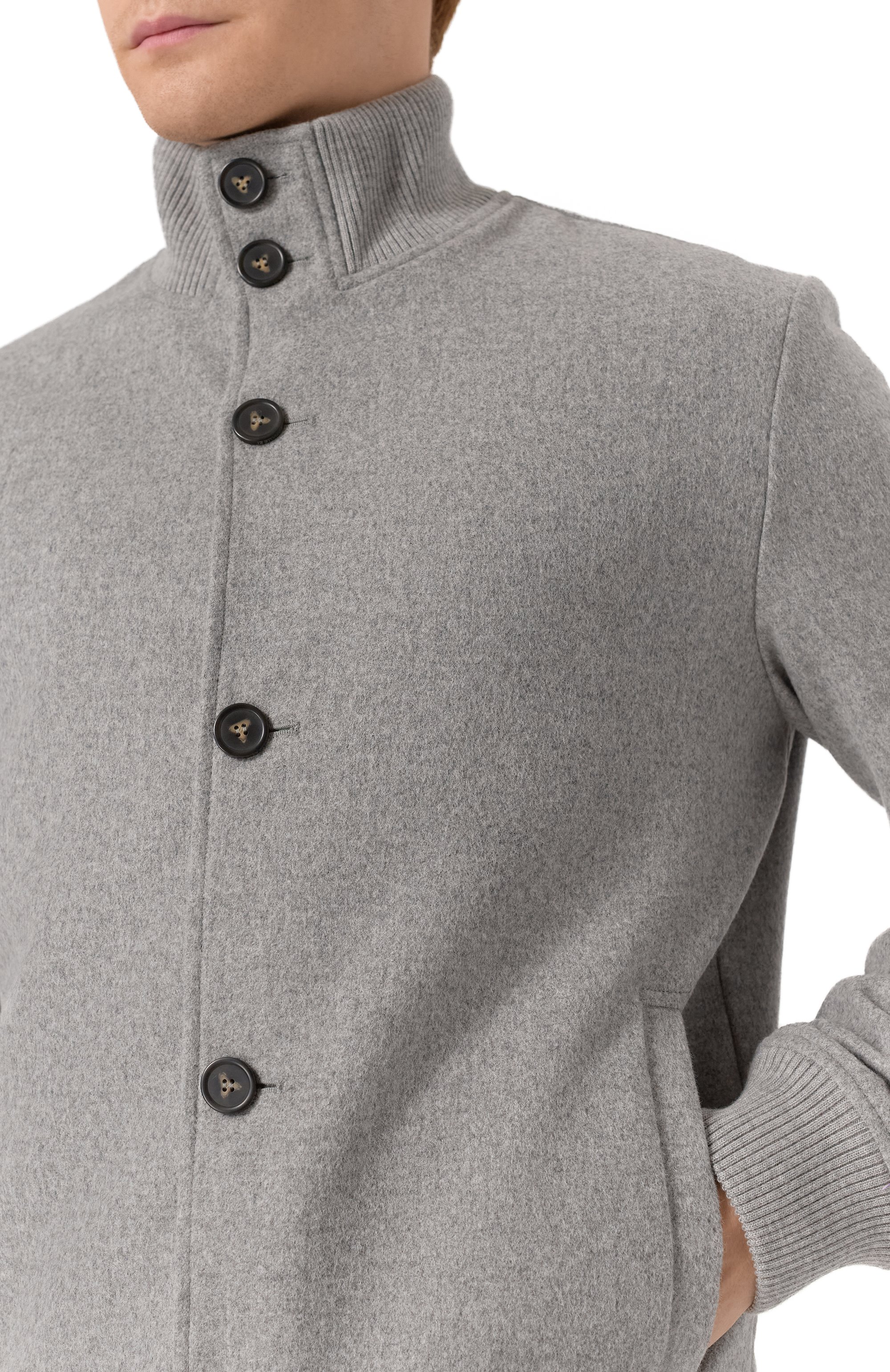 Шерстяной бомбер 12 STOREEZ, арт. 128572, фото 5