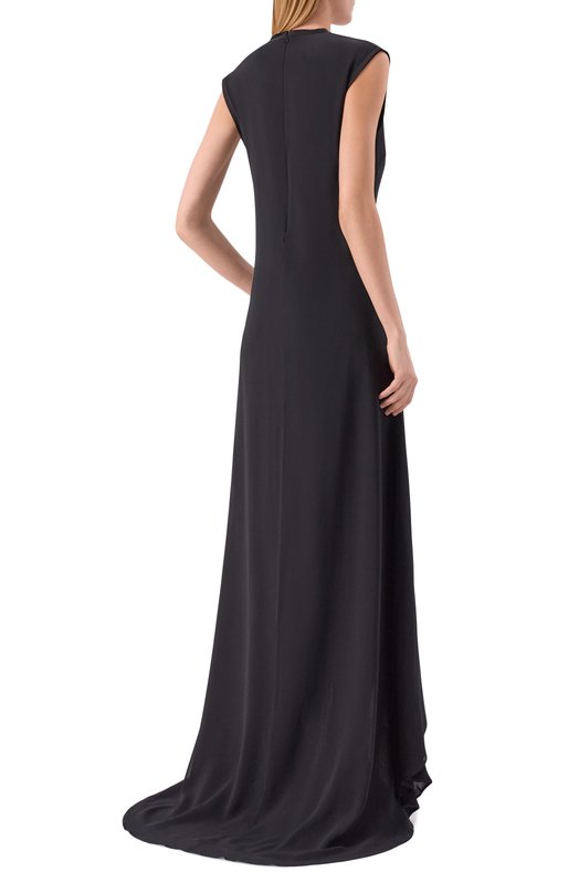 Шелковое платье Albus Lumen AL.RT25.DRESS06 Чёрный  AL.RT25.DRESS06 Фото 3