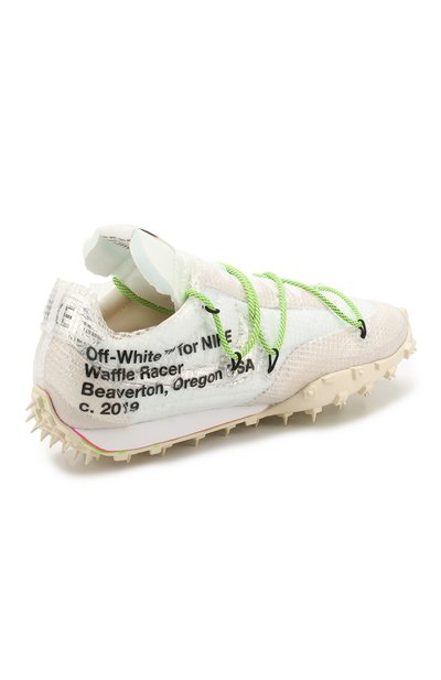 Кроссовки nike x off-white waffle racer OFF-WHITE, арт. 0WIA220G19FAB0010110, фото 4