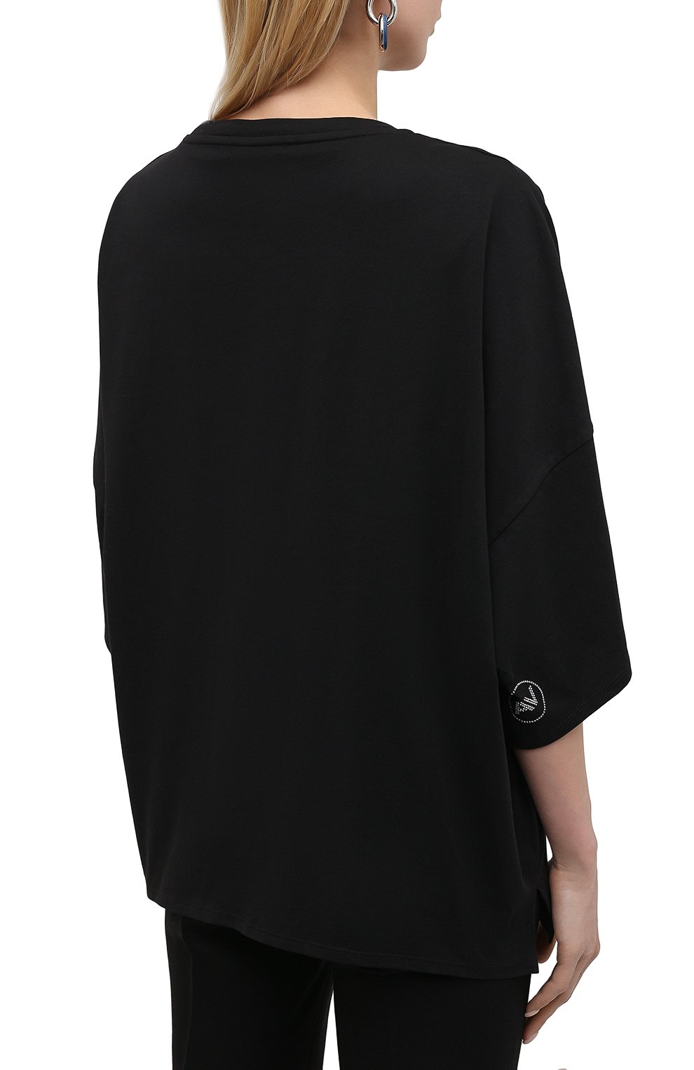 Хлопковая футболка ALEXANDRE VAUTHIER, арт. 211TS1400B 1229B-204, фото 4