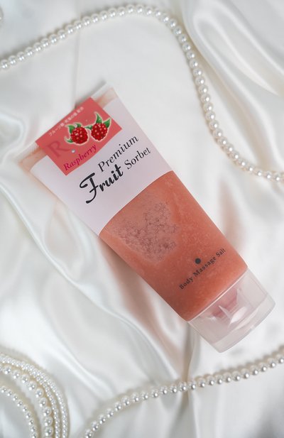 Скраб-щербет для тела с солью тихого океана и малиной (500g) ENHEL BEAUTY, арт. 4512442003397, фото 4