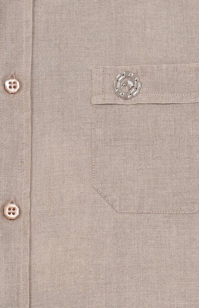 Льняная рубашка STEFANO RICCI JUNIOR, арт. YC007988/BX2922, фото 3