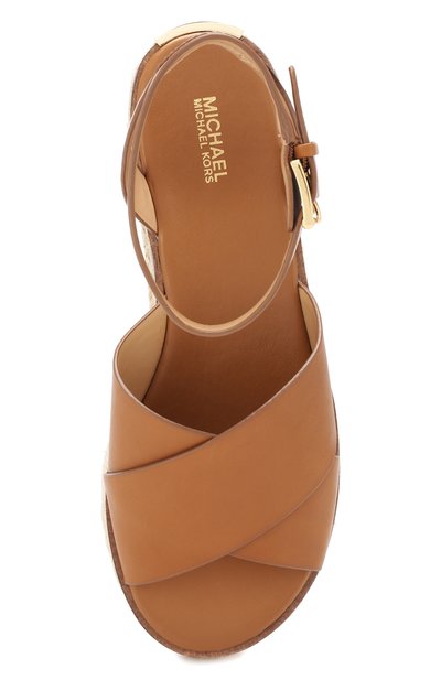 Кожаные сандалии abbot MICHAEL MICHAEL KORS, арт. 40S9ABFA1L, фото 5