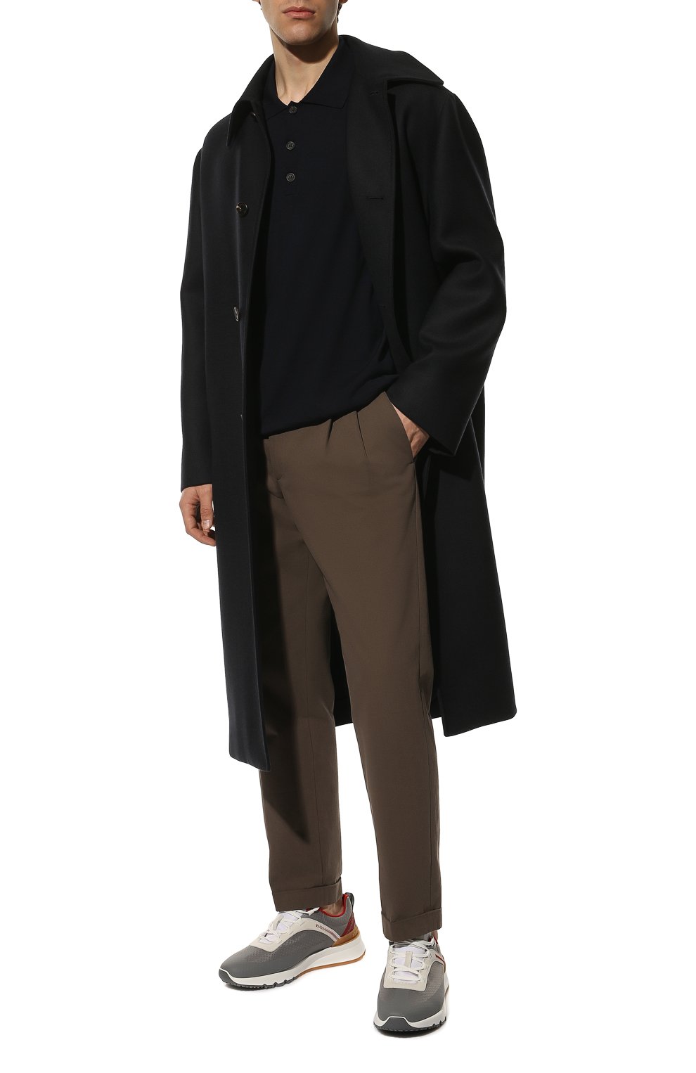 Комбинированные кроссовки BRUNELLO CUCINELLI, арт. MZUTBH0292, фото 2