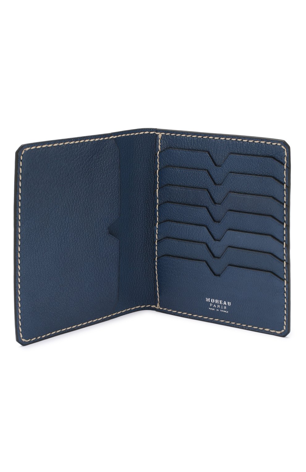 Кожаная обложка для паспорта MOREAU, арт. PW7C07I0V0STSTB, фото 3