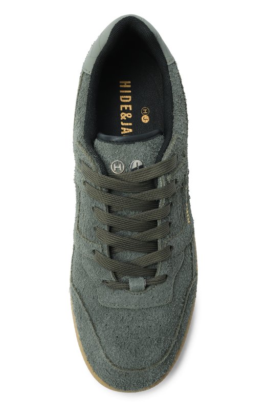 Замшевые кеды Shaggy Hide and Jack SHAGGGRNHNY Хаки  SHAGGGRNHNY Фото 6