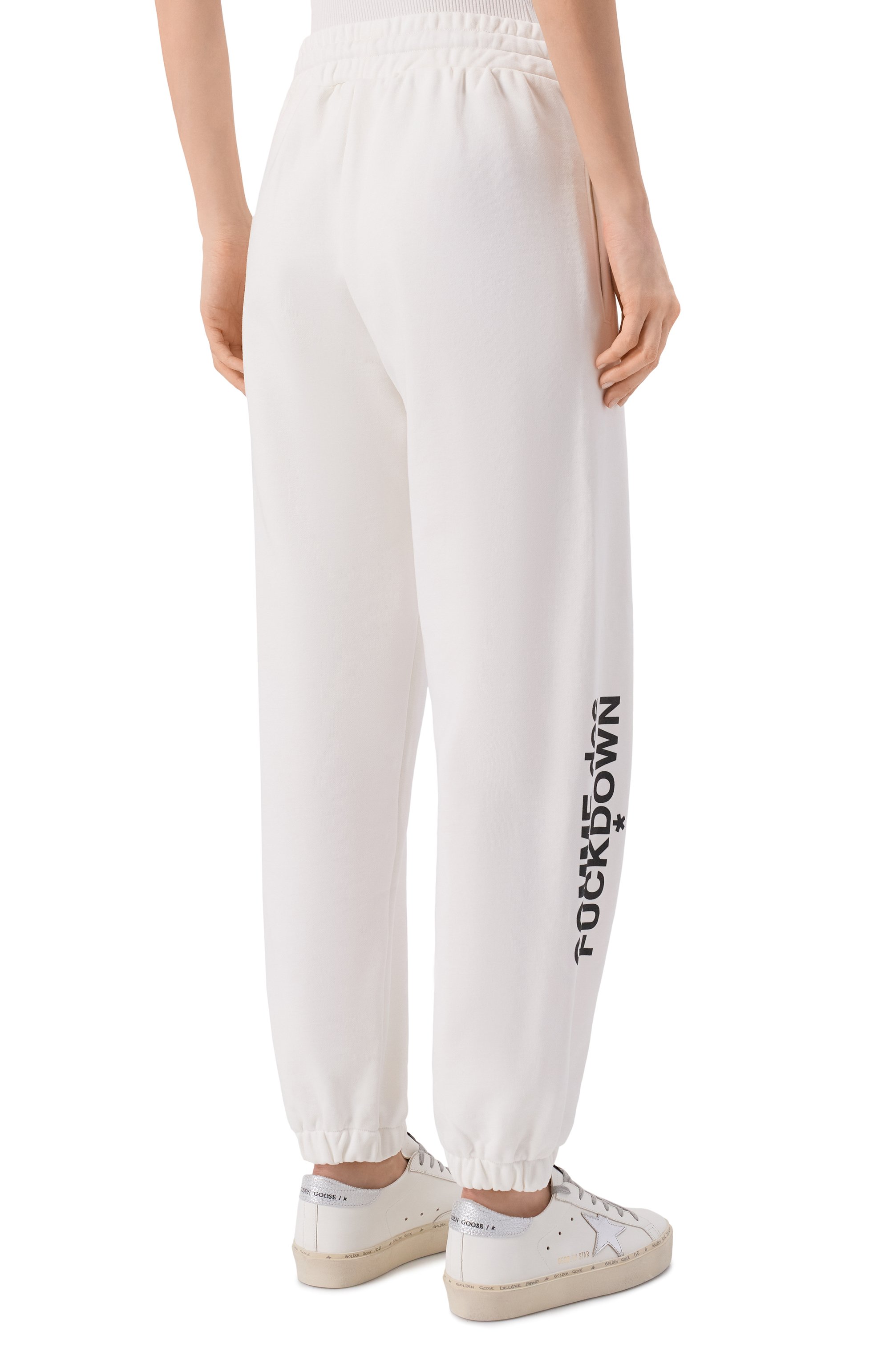 Хлопковые джоггеры COMME DES FUCKDOWN, арт. CFABW01557, фото 4