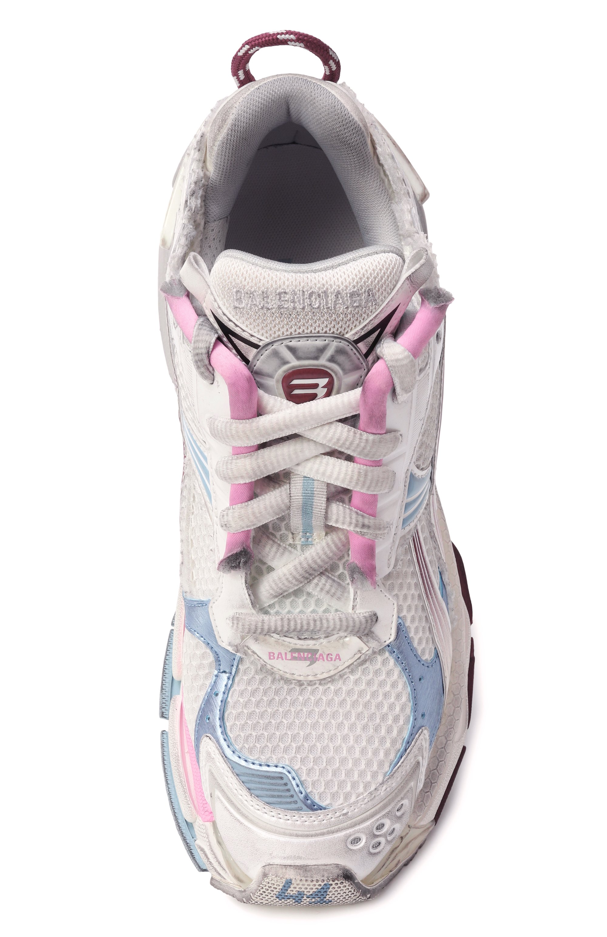 Комбинированные кроссовки runner BALENCIAGA, �арт. 772767/WRUNG, фото 6