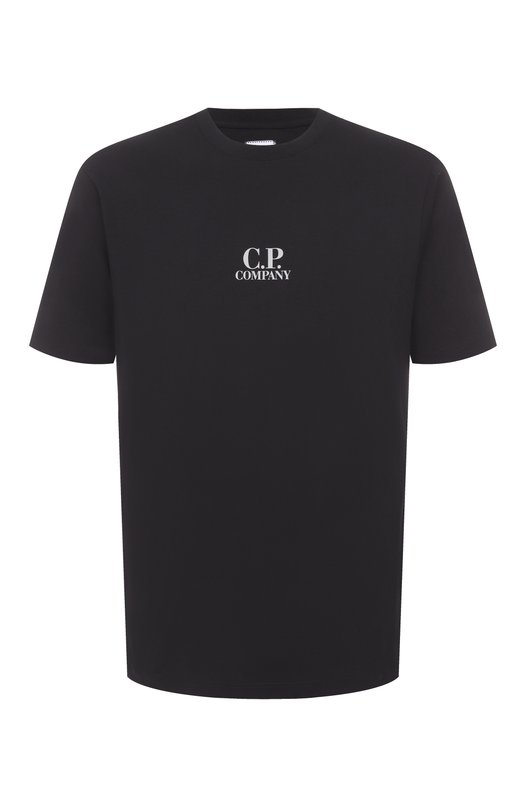 Хлопковая футболка C.P. Company 19CMTS106A006586W Чёрный 19CMTS106A006586W