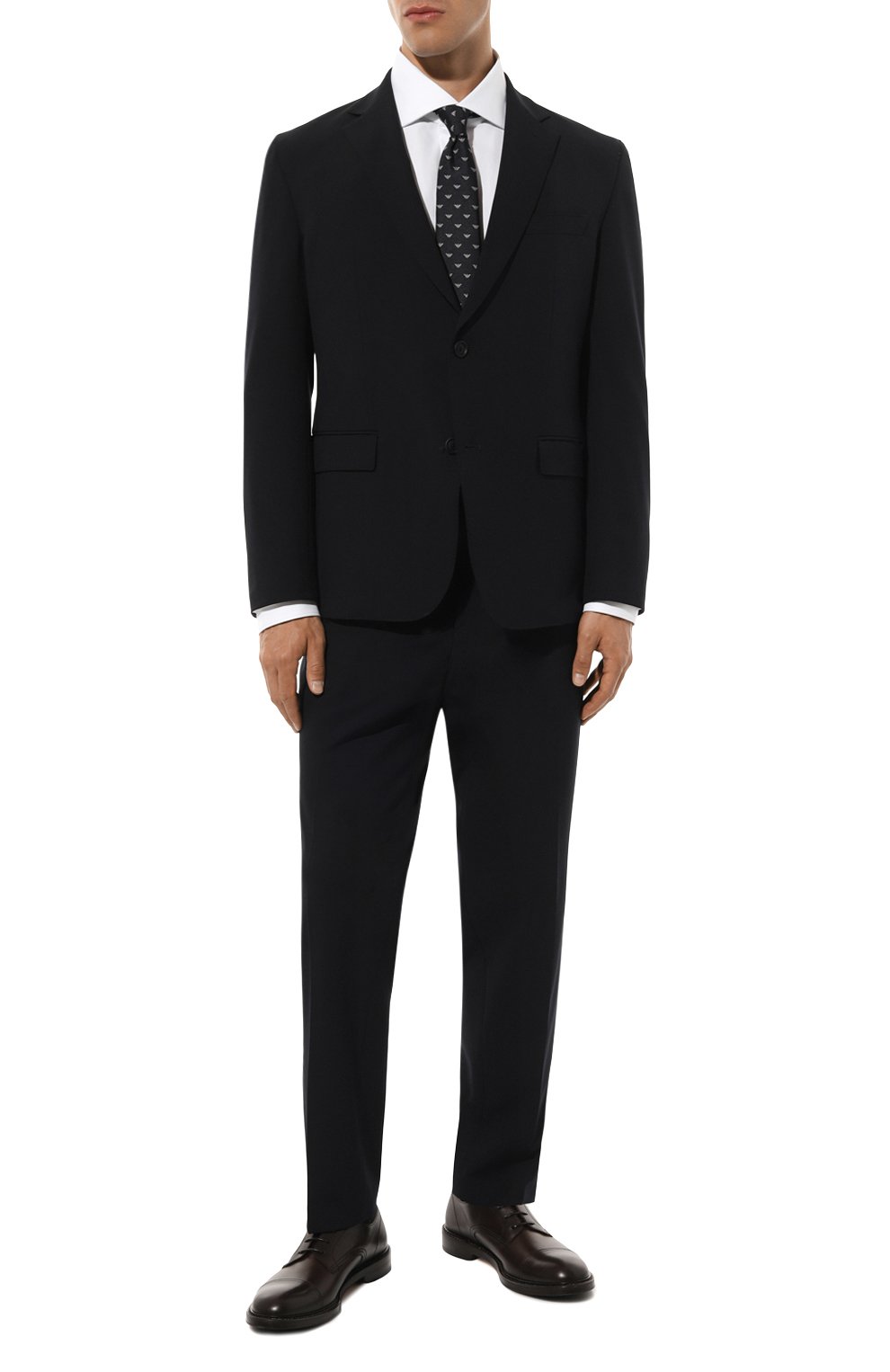 Хлопковая сорочка ZEGNA белого цвета по цене 43900 руб., арт. 703901A7/9MS0BA, фото 2 Хлопковая сорочка ZEGNA, арт. 703901A7/9MS0BA, фото 2