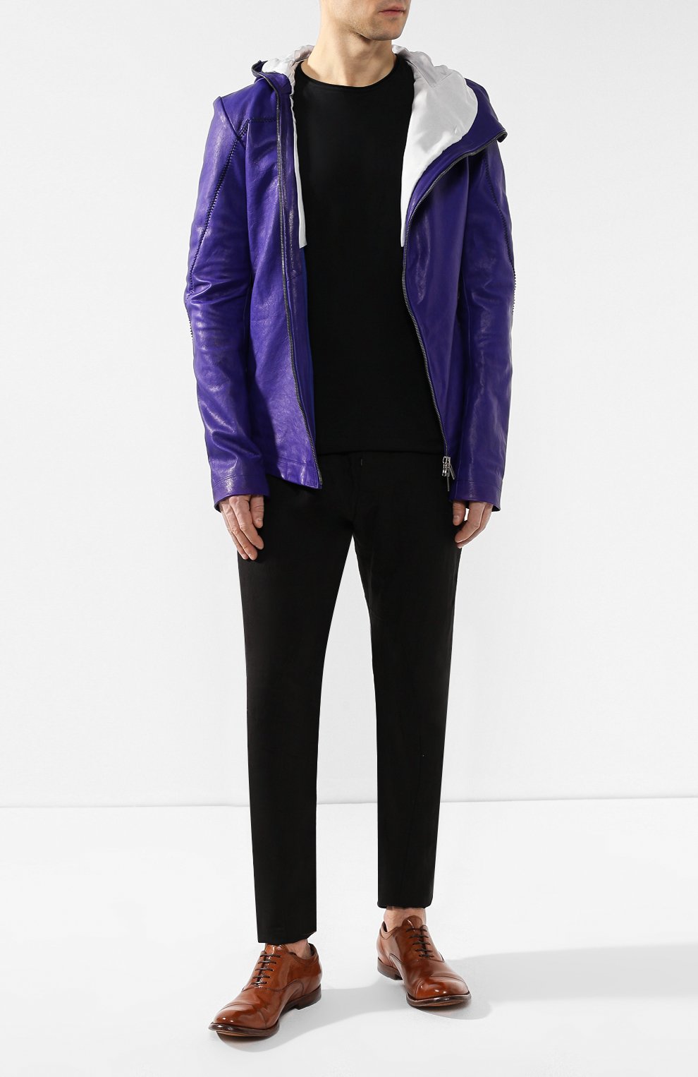 Кожаные оксфорды OFFICINE CREATIVE, арт. ANAT0MIA/08/BUFAL0, фото 2