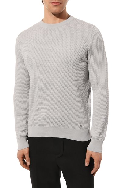 Джемпер из хлопка и шелка ZILLI, арт. MBZ-RN230-ALL01/ML01, фото 3