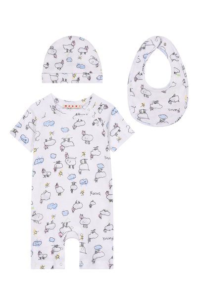 Комплект из трех предметов MARNI, арт. M01783/M00X9