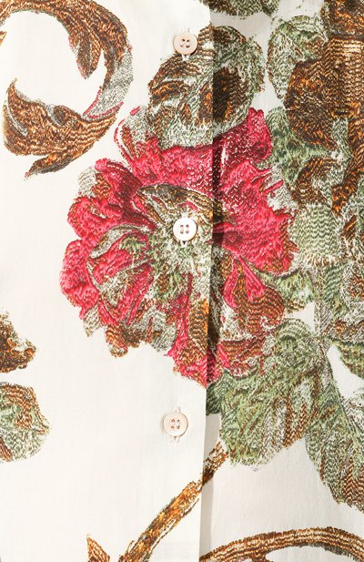 Хлопковая рубашка DRIES VAN NOTEN, арт. 201-10758-9401, фото 5