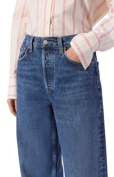 Джинсы arc AGOLDE синего цвета по цене 55300 руб., арт. A290-1206, фото 5 Джинсы arc AGOLDE, арт. A290-1206, фото 5