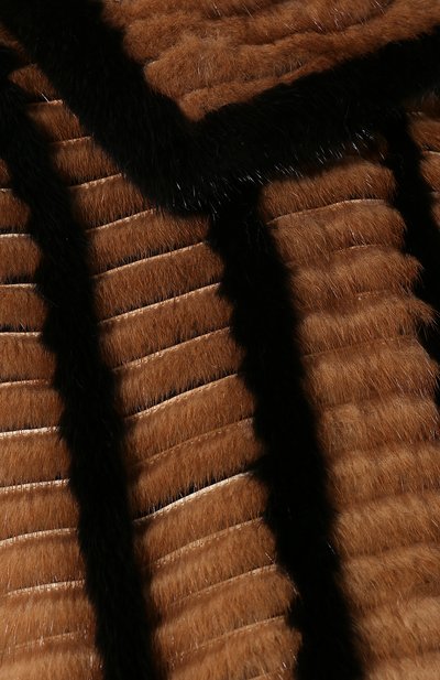Шуба из меха норки FENDI, арт. FNF73H A8QS, фото 5