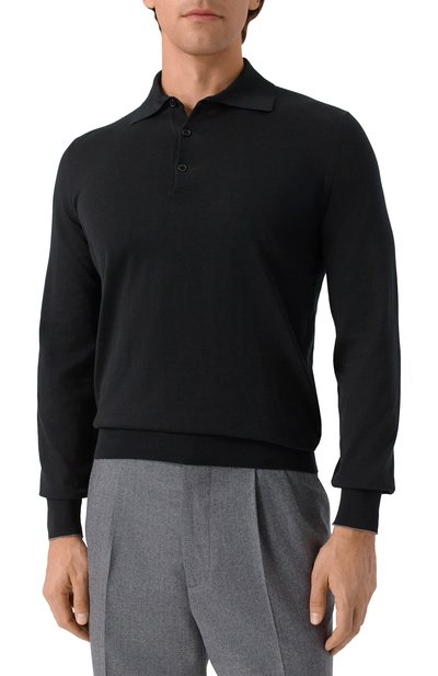 Хлопковое поло BRUNELLO CUCINELLI, арт. M29800135, фото 3