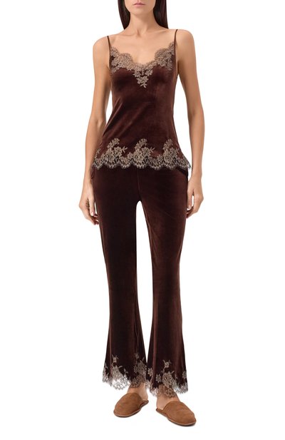 Бархатные брюки I.D. SARRIERI, арт. L7170, фото 2