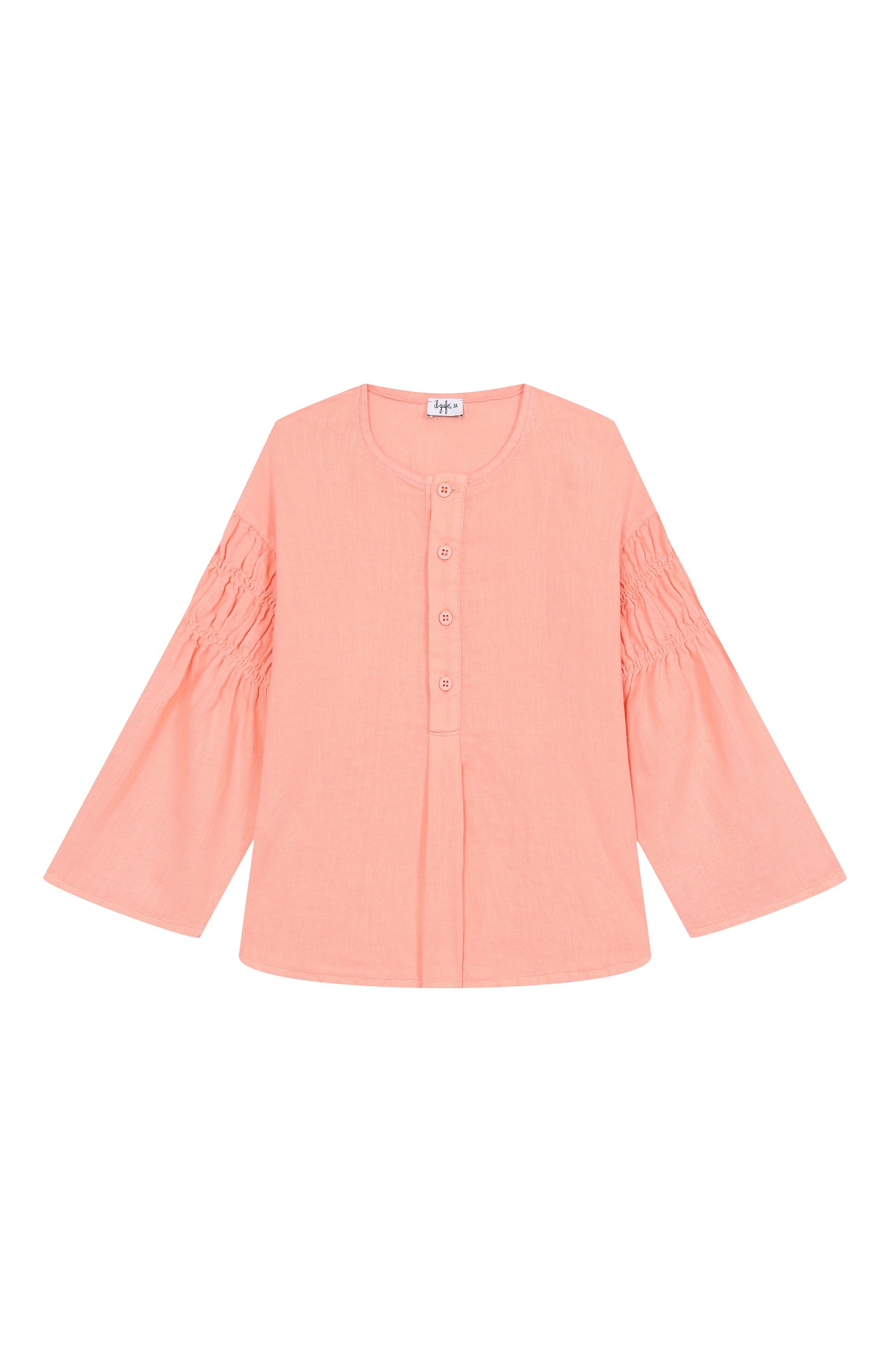 Льняная рубашка IL GUFO, арт. P25CL253L6006/5A-8A, фото 1