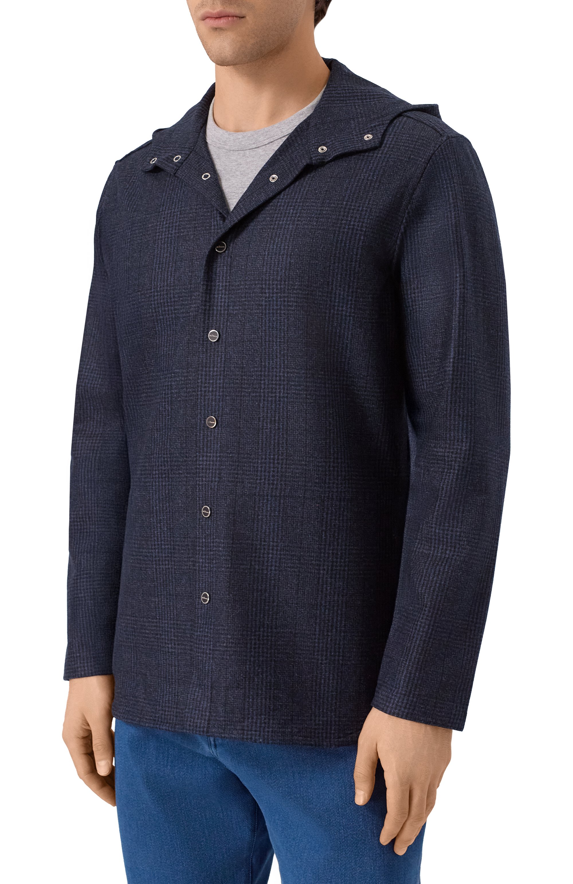 Шерстяная рубашка KITON, арт. UMCPETEK0127G07, фото 3