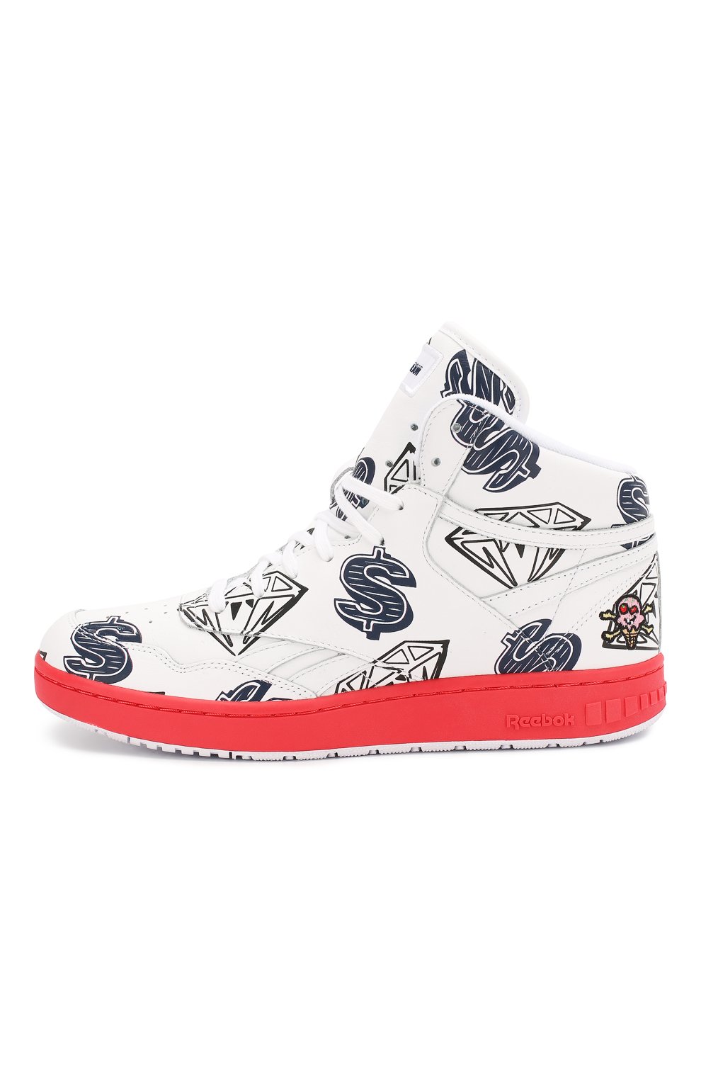 Кожаные кеды reebok x billionaire boys club x ice cream REEBOK, арт. FW7501, фото 3