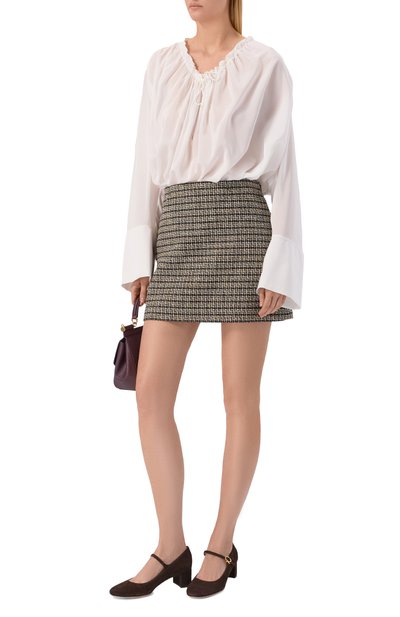 Замшевые туфли mary ribbon 45 GIANVITO ROSSI, арт. G22358.45RIC.CAMM0KA, фото 3