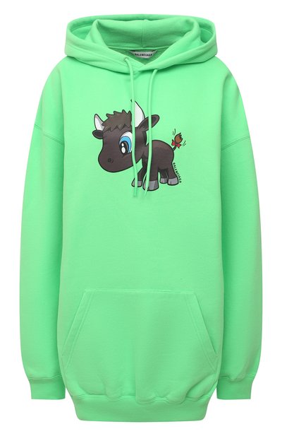 Хлопковое худи BALENCIAGA, арт. 578135/TJVE6, фото 1