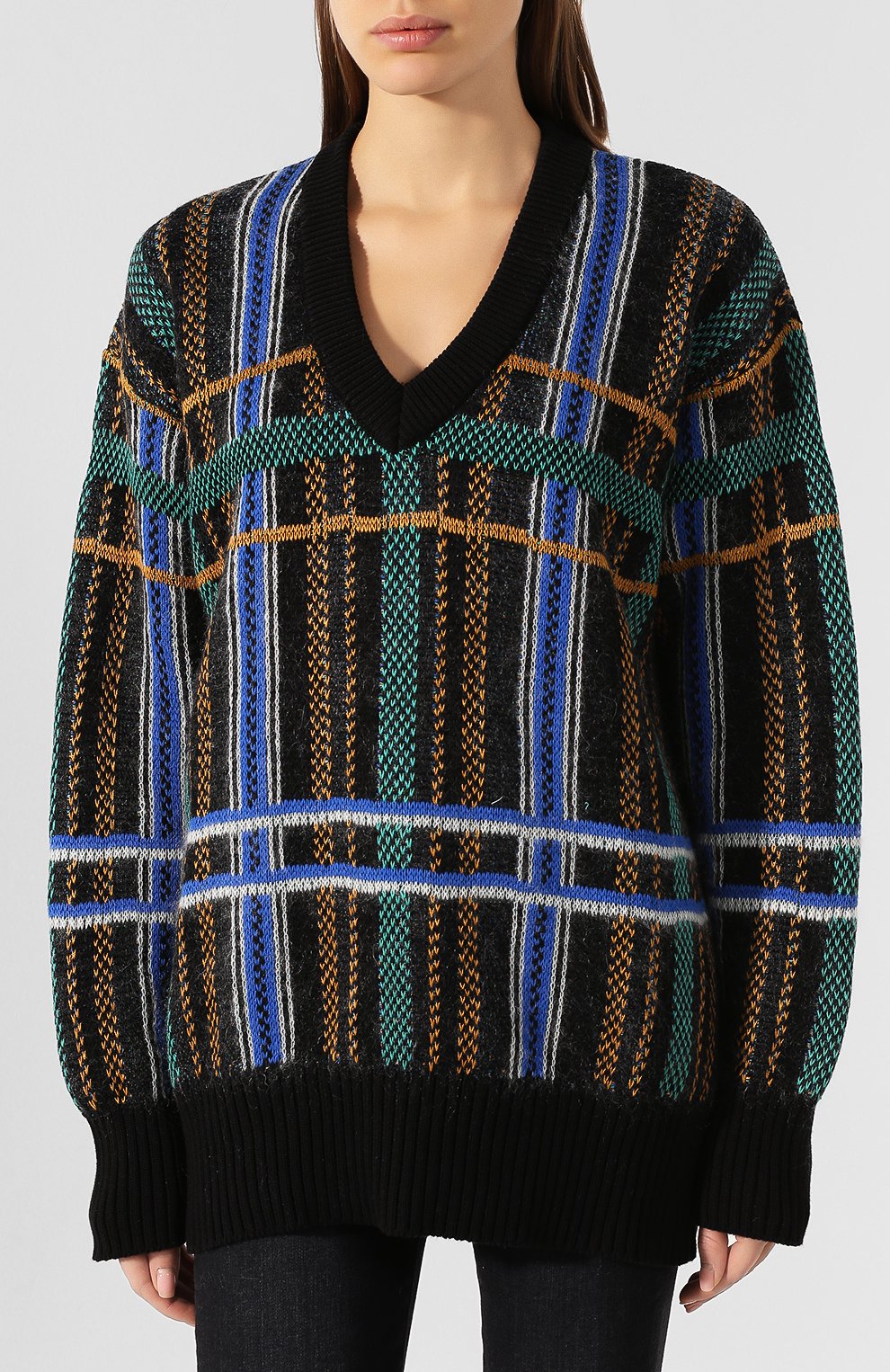 Свитер из смеси хлопка и льна MCQ SWALLOW, арт. 597980/R0K21, фото 3
