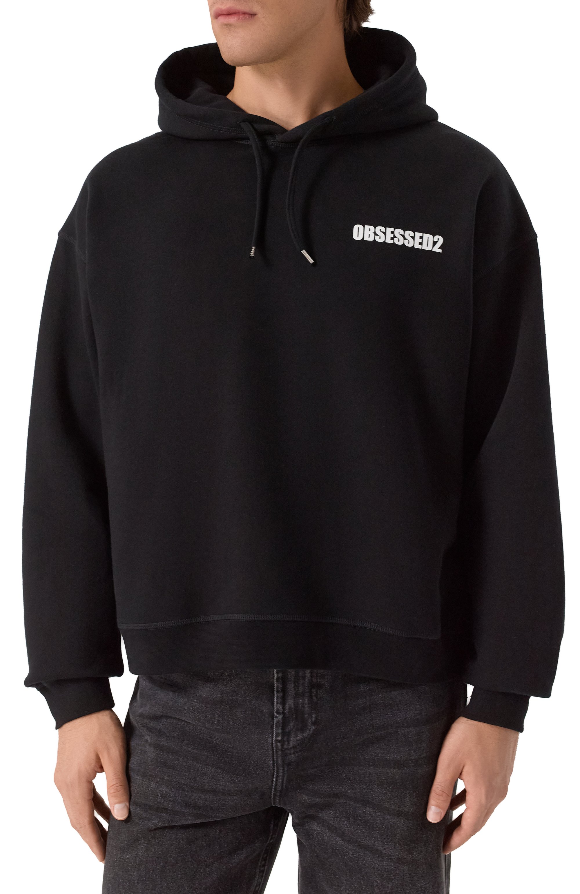 Хлопковое худи DSQUARED2, арт. S71GU0754/S25516, фото 3