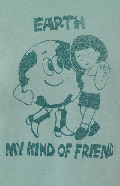 Хлопковая футболка RE/DONE, арт. 024-02WCGT280, фото 5